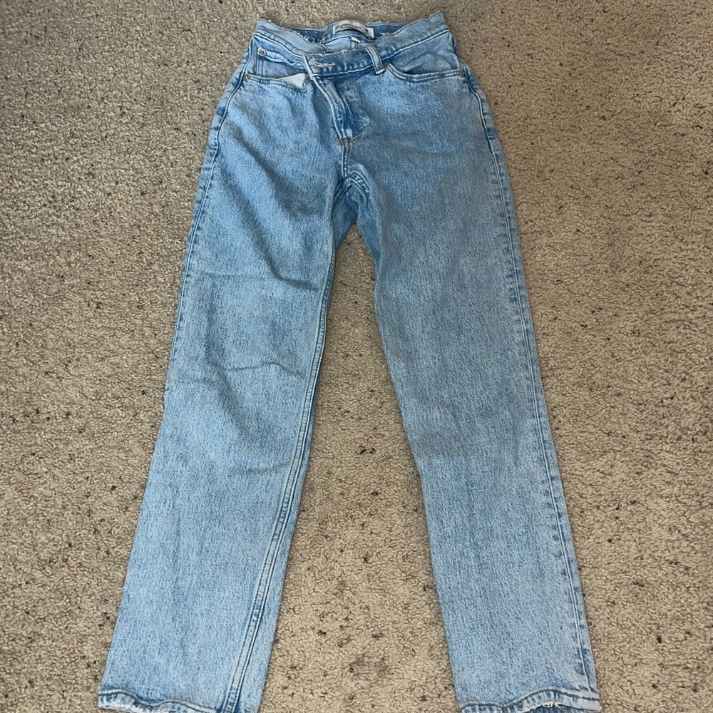 Abercrombie & Fitch High Rise Blue Jeans